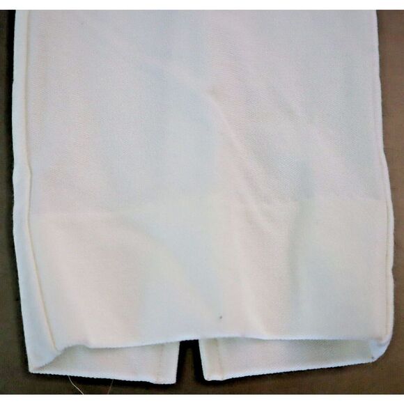 &Basics Women's Sz Medium Ivory Rayon/Nylon Blend Stretch Casual Pants $119 - Picture 7 of 10